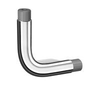 Smedbo Chromed Steel Left L-Shape Connection For Bathroom Grab Bar