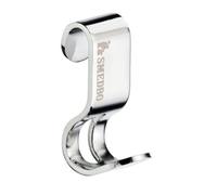 Smedbo "Sideline" Soap Basket Hooks of Stainless Steel, Polished Chrome, 2-Piece, Silver, 2.3 x 1.5 x 4.1 cm
