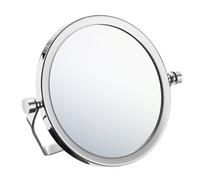 Smedbo Freestanding Double Sided Travel Mirror With Swivel Stand, Protective Travel Case, 5X Magnification For Makeup Or Shaving