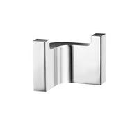 Smedbo GK122 Double Towel Hook, Polished Chrome