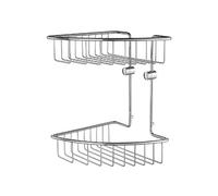 Smedbo "Home" Chromed Corner Soap Basket, Polished Chrome