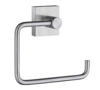 Smedbo "House Chromed Matt Toilet Roll Holder without Lid, Silver