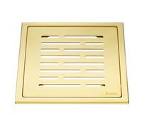 Smedbo Line Pattern Bathroom Shower Drain Cover Floor Grating