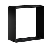 Smedbo Matt Black Aluminium Shelf for Showers or Bathrooms (250 x 250mm)