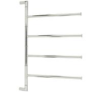 Smedbo "Outline Lite" Towel Rail Swing-Arm of Polished Stainless Steel, 40.7 x 6 x 62.9 cm, Silver