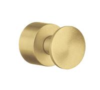 Smedbo UK Pair of Brushed Brass Towel Hook Wall Mounted Bathroom Storage in Gold Smedbo UK Gold