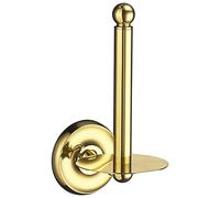 Smedbo Polished Brass Spare Toilet Roll Holder