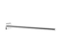 Smedbo Polished Chrome Fixed Towel Rail 43cm/16.9" Wall Mounted with Concealed Screws Bathroom Towel Holder