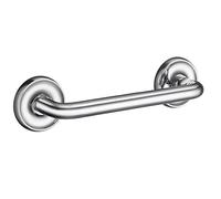 Smedbo Polished Chrome Grab Bar 27Cm Toilet Handle Or Bath Shower Safety Hand Rail For Elderly, Disabled, Seniors Mobility Aid