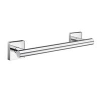 Smedbo Polished Chrome Grab Bar 28Cm Toilet Handle Or Bath Shower Safety Hand Rail For Elderly, Disabled, Seniors Mobility Aid