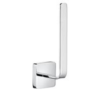 Smedbo UK Polished Chrome Toilet Roll Holder Wall Mounted Bathroom Storage in Silver Smedbo UK Silver