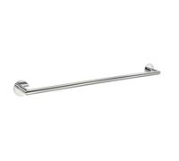 Smedbo Polished Chrome Stainless Steel Towel Rail 61.8Cm/24.3" Self Adhesive Wall Mounted Bathroom Towel Holder