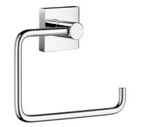 Smedbo "House" Chromed Toilet Roll Holder without Lid, Polished Chrome, 14 x 10 x 5 cm, Silver