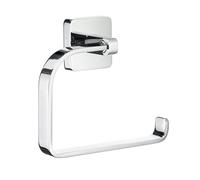 Smedbo "Ice" Toilet Roll Holder without Lid, Polished Chrome, 13 x 4 x 11.3 cm, Silver