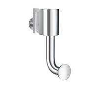 Smedbo Polished Chrome Towel Hook For Glass Shower Panel