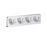 Smedbo "Ice" Quadruple Towel Hook, Polished Chrome