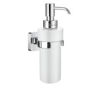 Smedbo Porcelain 200Ml Soap Dispenser /w Polished Chrome Wall Mount