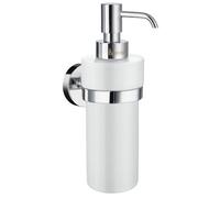 Smedbo Porcelain 200Ml Soap Dispenser With Round Wall Mount Holder