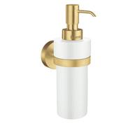 Smedbo Porcelain 200Ml Soap Dispenser With Round Wall Mount Holder