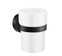 Smedbo Porcelain Tumbler With Non Rust Brass Wall Mount Holder
