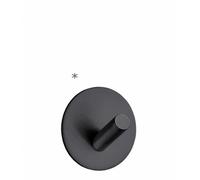 Smedbo Self-Adhesive Hook Black Stainless Steel BB1090 by Smedbo