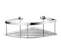 Smedbo Sideline Design Corner Soap Basket Polished, Brass, Polished Chrome, 8.3 x 20.9 x 25.7 cm, Silver