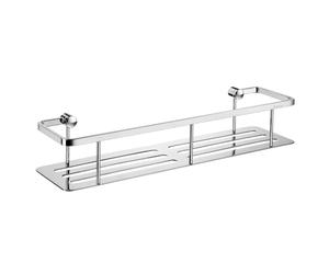 Smedbo Sideline Design Soap Basket, Polished Chrome, 45.5 x 10.7 x 8 cm, Silver