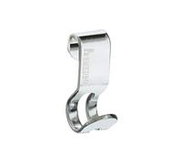 Smedbo "Sideline" Soap Basket Hooks of Stainless Steel, Polished Chrome, 2-Piece, Silver, 2.3 x 1.5 x 4.1 cm