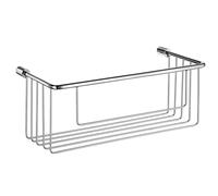 Smedbo Sideline Soap Basket, Brass, Silver, 26.7 x 11.7 x 10.5 cm