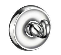 Smedbo UK Polished Chrome Towel Hook Wall Mounted Bathroom Storage Organiser in Silver Smedbo UK Silver