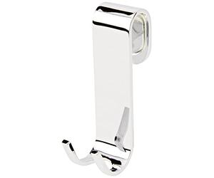 Smedbo SME_DK2111 Sideline Hook To Soap Baskets Polished, Brass, Polished Chrome, 5.2 x 6 x 18.2 cm, Silver