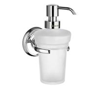 SMEDBO SME_K269 Smedbo Villa Soap Dispenser, Polished Chrome, 8.5 x 11.2 x 23.4 cm, Silver