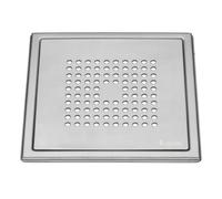 Smedbo Square Pattern Bathroom Shower Drain Cover Floor Grating
