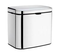 Smedbo Stainless Steel Wall Mounted 3L Bin With Easy Clean Liner