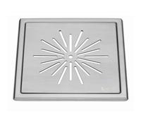 Smedbo Star Pattern Bathroom Shower Drain Cover Floor Grating