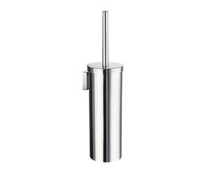 Smedbo Toilet Brush And Container With Square Wall Mount Plate