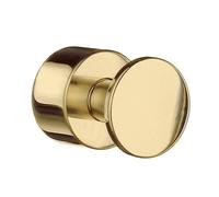 Smedbo Towel Hook Single, RV3455 House Multi-Purpose, Polished Brass Lacquered
