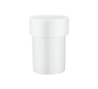 Smedbo Tumbler, Porcelain, White, 6.7 x 10 x 16.8 cm