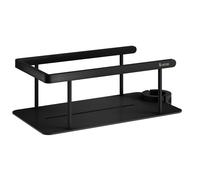 Smedbo UK Black Shower Soap Basket Caddy Brass Non-Rust for Shower Riser Rail Smedbo UK Black