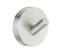 Smedbo UK Brushed Nickel Towel Hook Wall Mounted Bathroom Storage Organiser in Silver Smedbo UK Silver