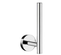 Smedbo UK Polished Chrome Spare Toilet Roll Holder Wall Mounted Bathroom Storage in Silver Smedbo UK Silver