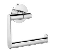 Smedbo UK Polished Chrome Toilet Roll Holder with Self-Adhesive Wall Mounted in Silver Smedbo UK Silver