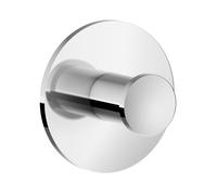 Smedbo UK Polished Chrome Towel Hooks Self Adhesive Wall Mounted Storage in Silver Smedbo UK Silver