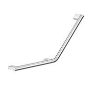 Smedbo V Shape Right Angled Elbow Grab Bar 70Cm Chromed Stainless Steel Safety Hand Rail For Elderly Disabled Mobility Aid