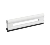 White ABS Bathroom Shower Squeegee Glass Door Screen Wiper Smedbo UK White One Size