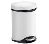 Smedbo Stainless Steel 6L Pedal Bin With Easy Clean Inner Liner