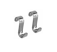 Smedbo YK362 Time Hook Fore Towel Rail, Polished Chrome