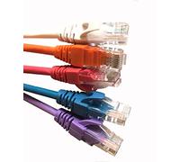 Smedz 1.5 Meter CAT6 LSZH UTP Copper LAN Patch Lead Cable With Snag-less RJ45 Connectors - Orange