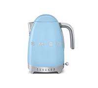 Smeg Kettle and 4 Slice Toaster Set 1.7L 3Kw Variable Temperature Pastel Blue