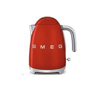 Smeg 50's Style Retro Range Breakfast Set, 1.7L 3000W Kettle and Multi-Functional Control 4-Slice 2000W Toaster, Red, KLF03RDUK/ TSF03RDUK
